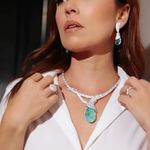 Conjunto Luxo Copo de Leite Turmalina 