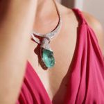 Conjunto Luxo Copo de Leite Turmalina 