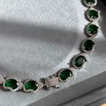 Conjunto Orgânico Verde Esmeralda