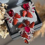 Conjunto Brinco E Anel Carla Prateado