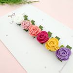 Clips Flor Olivia Mini (Presilha) - Personalize a cor