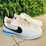 Tênis Nike Cortez Branco Azul e Preto