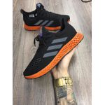 Tênis Adidas Futurecraft 4D Preto/Laranja 