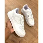 Tênis Unissex Nike Air Force 1 Couro Branco 