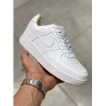 Tênis Unissex Nike Air Force 1 Couro Branco 