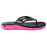 Chinela Oakley Rest II Preta - Rosa