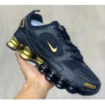 Nike Shox 12 Molas Tl 2 Preto/dourado