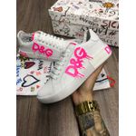 Tenis Dg G3 Porto Branco Deg Rosa Unissex