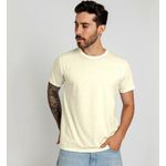 Camiseta Unissex Básica Lisa 100% Em Algodão Off White