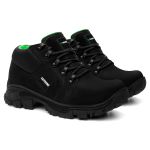 Bota Cano Baixo Catpriime De Segurança Trabalho Epi - Preto com Verde Limão
