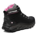 Coturno Catpriime Air Soft Camuflado Impermeável Resistente Biqueira Preta Rosa