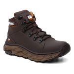Coturno Catpriime Air Soft Camuflado Impermeável Resistente Biqueira Café com Laranja