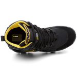 Bota Catpriime Coturno Canastra Original Couro Legitimo Com C.a 47.751 Preto com Amarelo