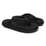 Chinelo De Dedo Nuvem Flatform Anatômico Plataforma Preto