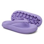 Chinelo De Dedo Nuvem Flatform Anatômico Plataforma Lilas