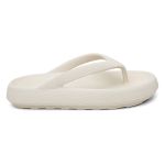 Chinelo De Dedo Nuvem Flatform Anatômico Plataforma Off White