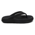 Chinelo De Dedo Nuvem Flatform Anatômico Plataforma Preto
