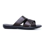Chinelo Sandália Masculina em Couro Bali Café - Conforto e Estilo Casual 