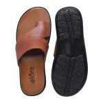 Chinelo Sandália Masculina em Couro Dakar Tabaco - Conforto e Estilo Casual