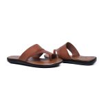 Chinelo Sandália Masculina em Couro Dakar Tabaco - Conforto e Estilo Casual