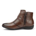 Bota Feminina em Couro Confort Lívia Pinhão - Conforto Premium e Estilo