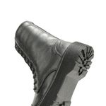 Coturno Feminino em Couro Cloe Long Street Preto – Design Urbano e Sofisticado