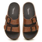 Papete Feminina em Couro Lya Camel - Design Moderno e Versátil