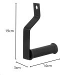 Estribo Aberto Crossover Par 20 x 16 Cm Aço Maciço Preto
