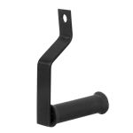 Estribo Aberto Crossover Par 20 x 16 Cm Aço Maciço Preto