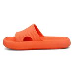 Chinelo Nuvem Slide Conforto Anatômico Leve Verão Unissex Laranja