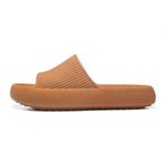 Chinelo Nuvem Slide Conforto Anatômico Leve Verão Unissex Marrom