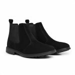 Botina Unissex Cano Curto Chelsea Preto