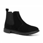 Botina Unissex Cano Curto Chelsea Preto