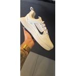 Tênis Unissex Nike Bailleli Conforto e Estilo - Branco Detalhe Preto