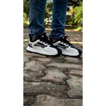 Tênis Unissex Nike Bailleli Conforto e Estilo - Branco com Preto