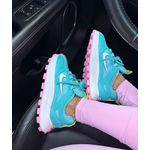 Tênis Feminino Nike Bailleli Conforto e Estilo - Azul com Rosa