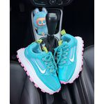 Tênis Feminino Nike Bailleli Conforto e Estilo - Azul com Rosa