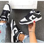 Tênis Unissex Nike SB Dunk Preto Branco 