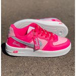 Tênis Nike Air Force 1 Barbie Rosa 