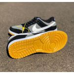 Tênis Nike SB Dunk Low Preto/Cinza/Branco