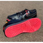 Tênis Nike Air Jordan 1 Low Preto/Vermelho
