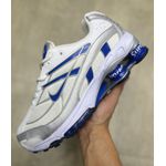Tênis Supreme x Nike Shox Ride 2 Off White Azul - Importado