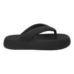 Chinelo De Dedo Nuvem Flatform Anatômico Plataforma Preto