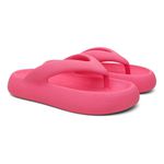 Chinelo De Dedo Nuvem Flatform Anatômico Plataforma Rosa