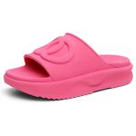 Papete Feminino Slide Nuvem Confortável Leve Macia Rosa