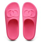 Papete Feminino Slide Nuvem Confortável Leve Macia Rosa