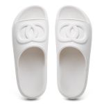 Papete Feminino Slide Nuvem Confortável Leve Macia Off White
