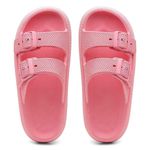 Chinelo Nuvem Ortopedico Tira Dupla Rosa
