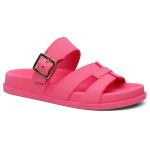 Sandalia Nuvem Microexpandido Feminino com Fivela - Rosa