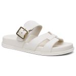 Sandalia Nuvem Microexpandido Feminino com Fivela - Off White